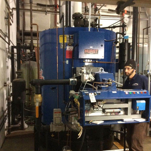 Boiler Burner -Airlite Hurst Boiler.