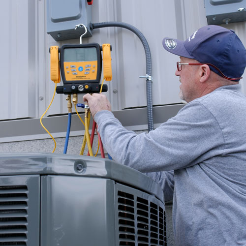 HVAC Boiler Meter Gage